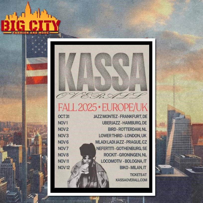 Kassa Overall Europe UK Fall 2025 Poster Shirt