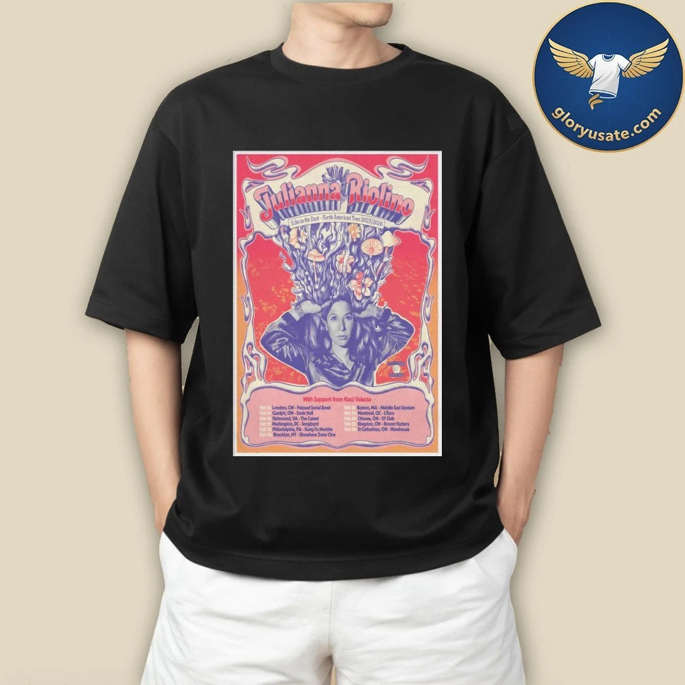 Kassi Valazza North American Tour 2026 Poster Shirt