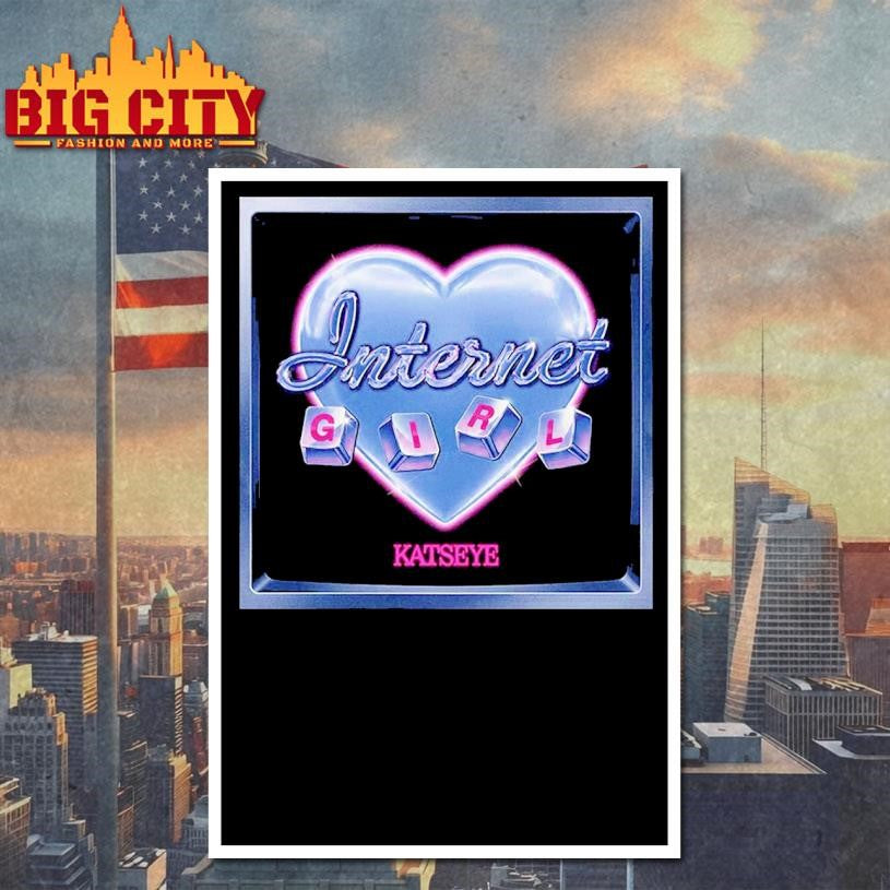 Katseye Internet Girl Single Cover Art Shirt