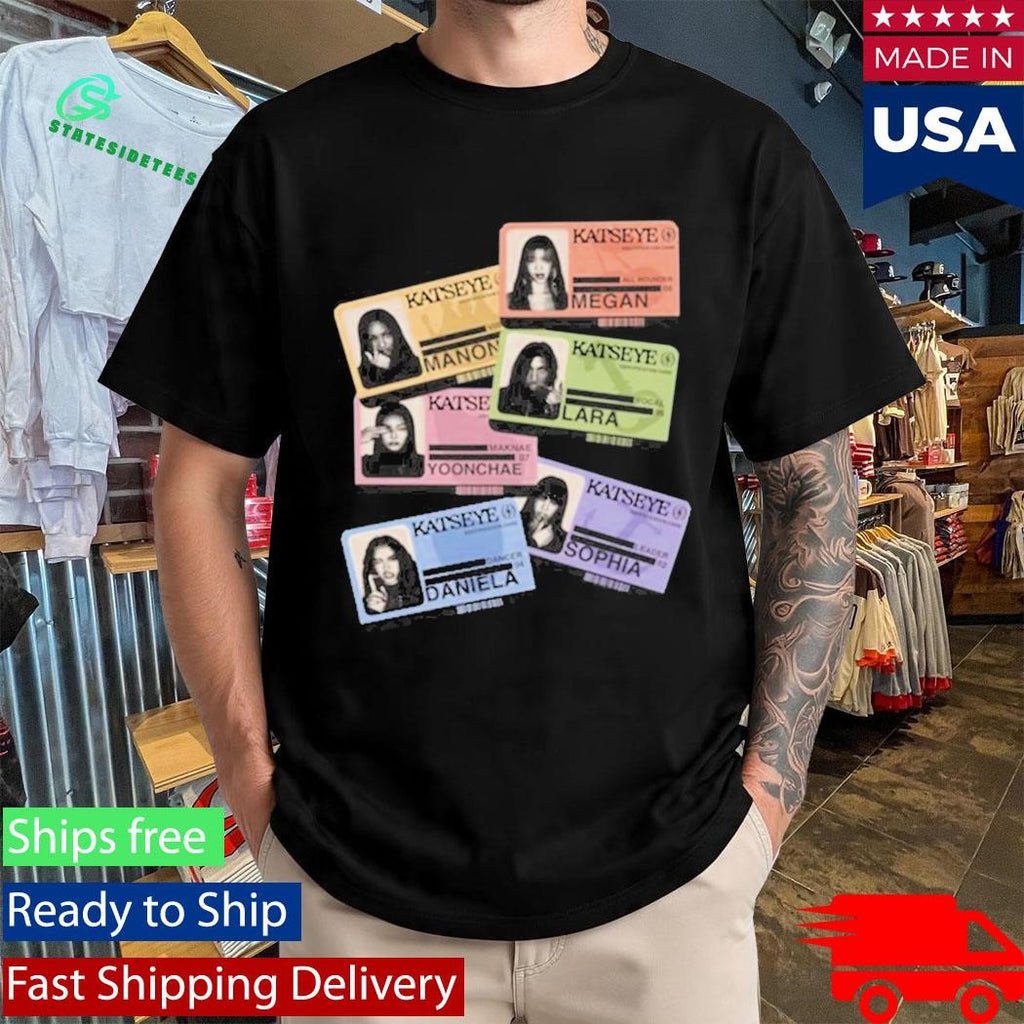 Katseye Navy Tour Shirt