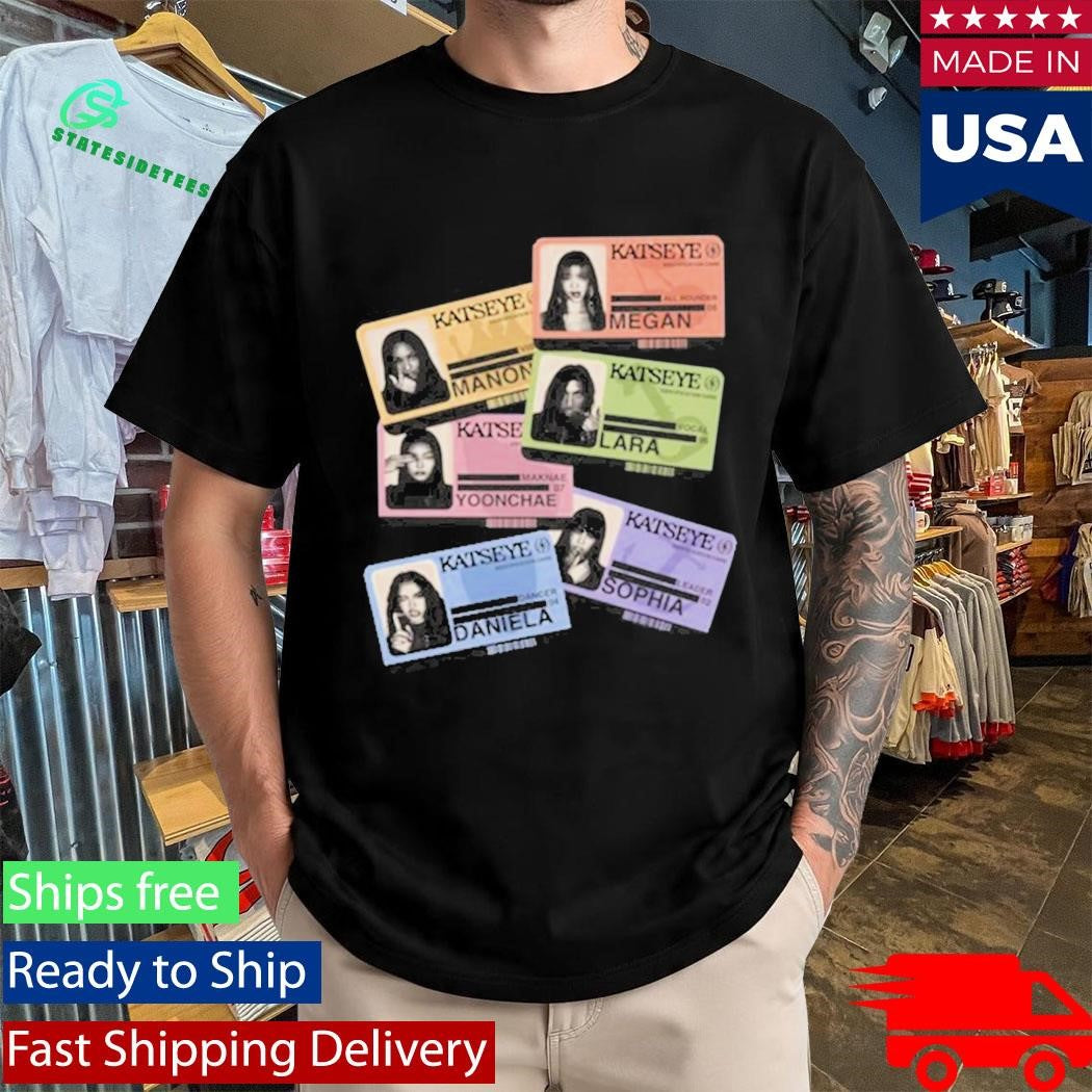 Katseye Navy Tour Shirt