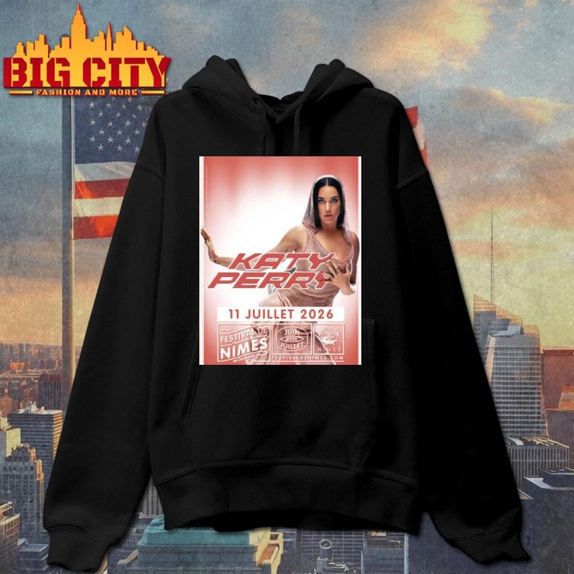 Katy Perry Festival Of Nimes 2026 At The Arena of Nîmes On July 11 2026 Home Decor Poster Shirt