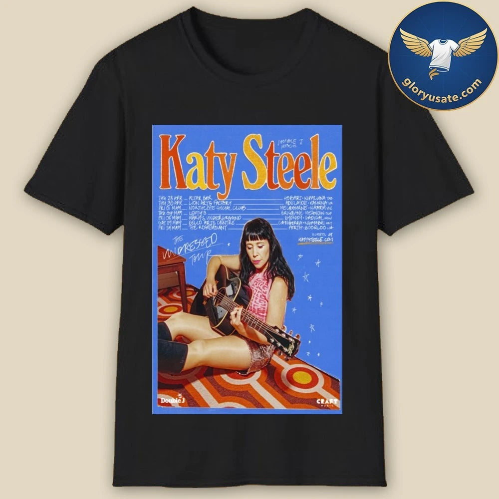 Katy Steele The Undressed National New Tour 2026 Poster Shirt