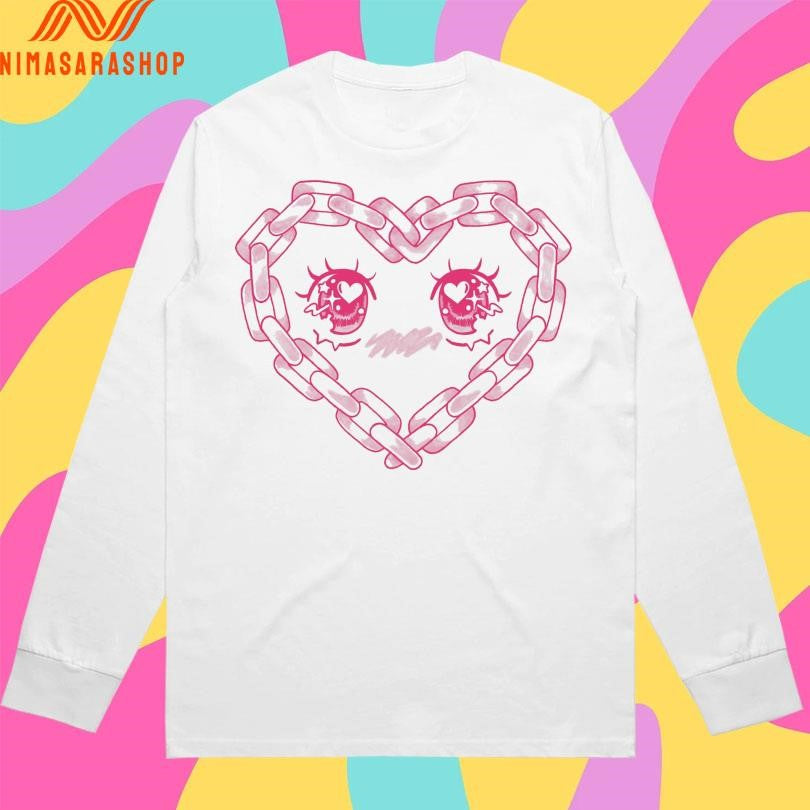 Kawaii Eyes Heart Shirts