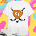 Kc Mavs Hockey Stick Heart Vintage Shirts
