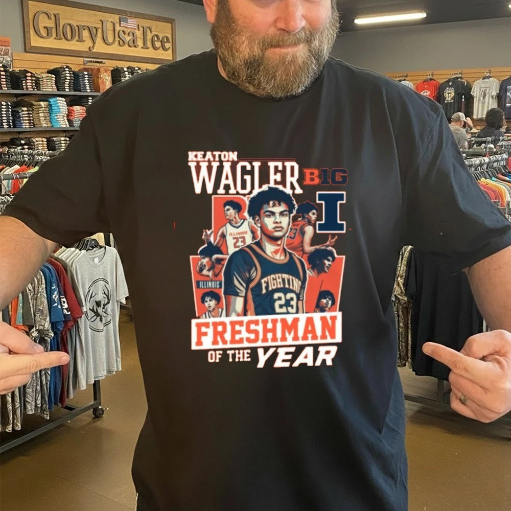 Keaton Wagler Big Ten Freshman of The Year Shirt