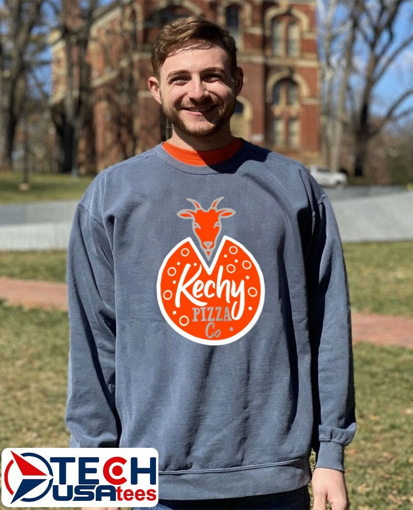 Kechy Pizza Co logo shirt
