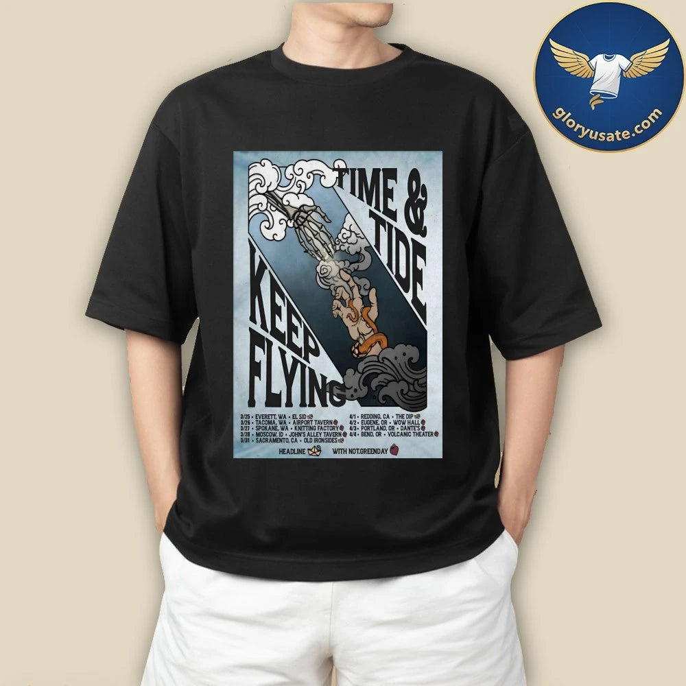 Keep Flying 2026 Spring Tour Poster Shirt