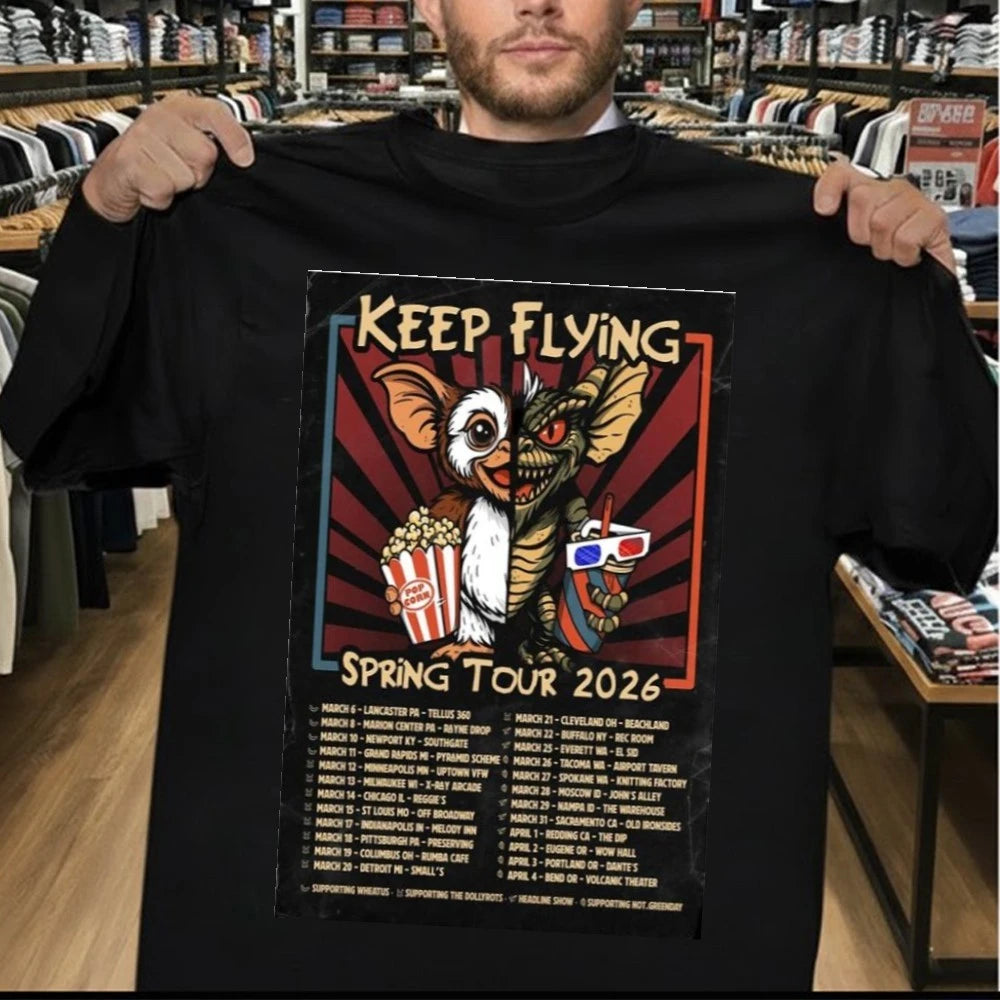 Keep Flying Spring Tour 2026 Poster Shirt