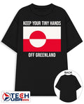 Keep your tiny hands off Greenland flag shirt