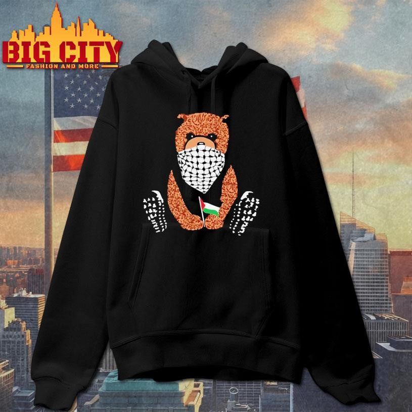 Keffiyeh Bear Pali Bear Palestine Shirt