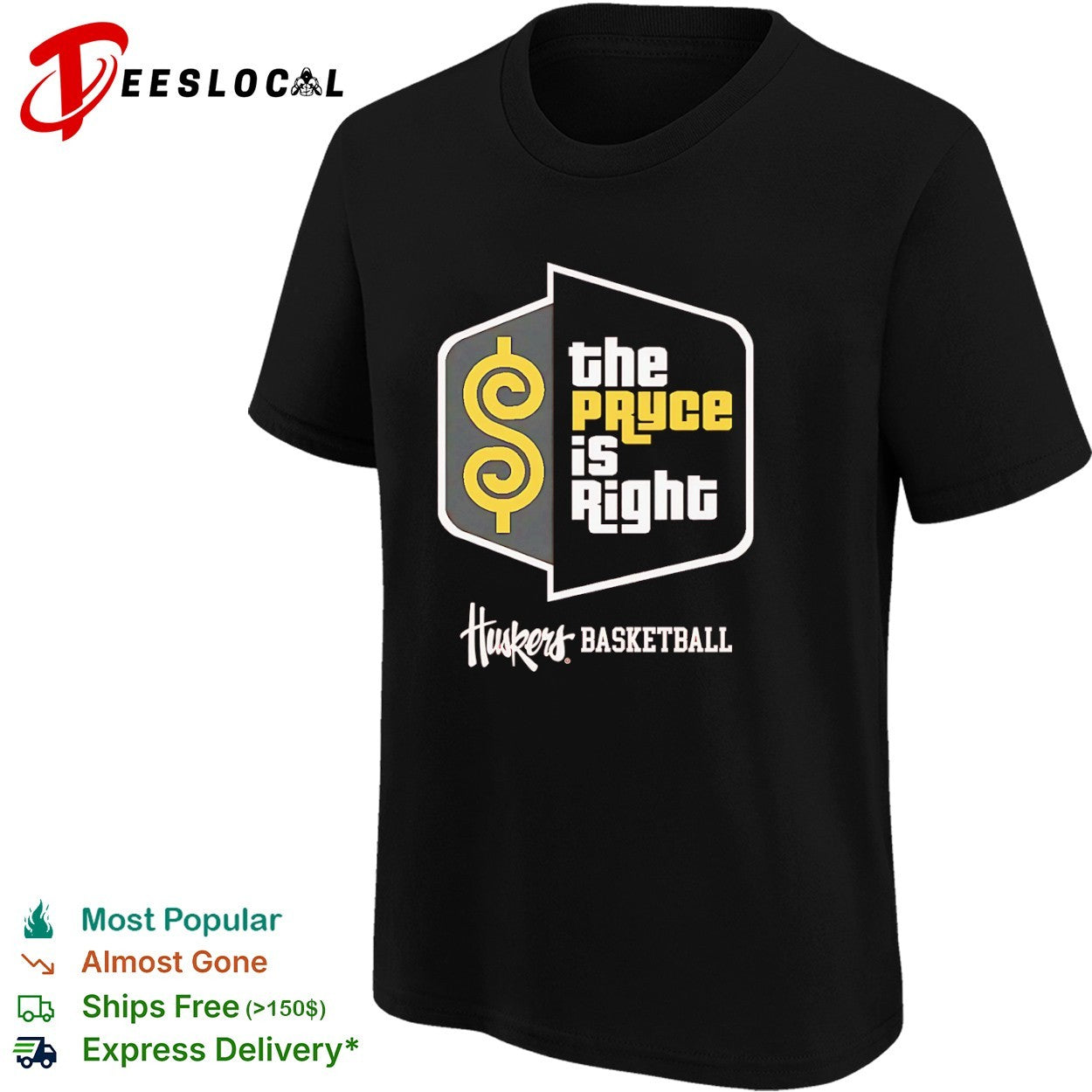 Keisei Tominaga Nebraska Huskers Basketball the Pryce is Right shirt