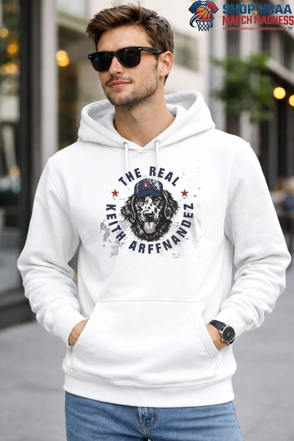 Keith Hernandez New York Arffnandez WHT Shirt
