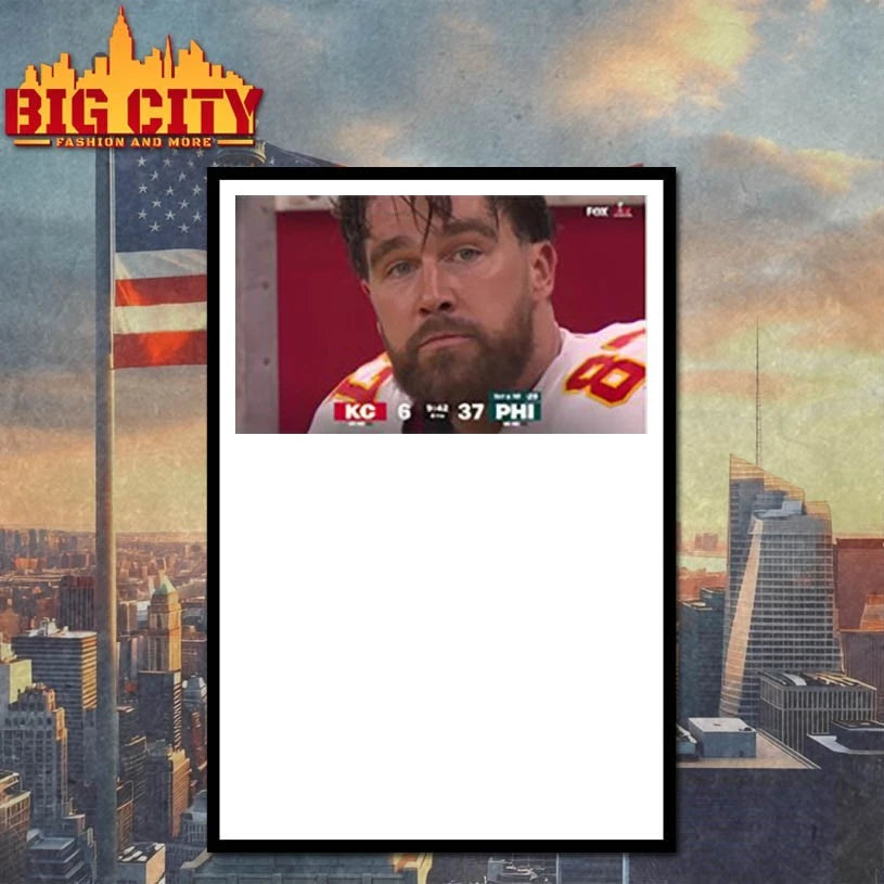 Kelce’s Face In That Loss shirt