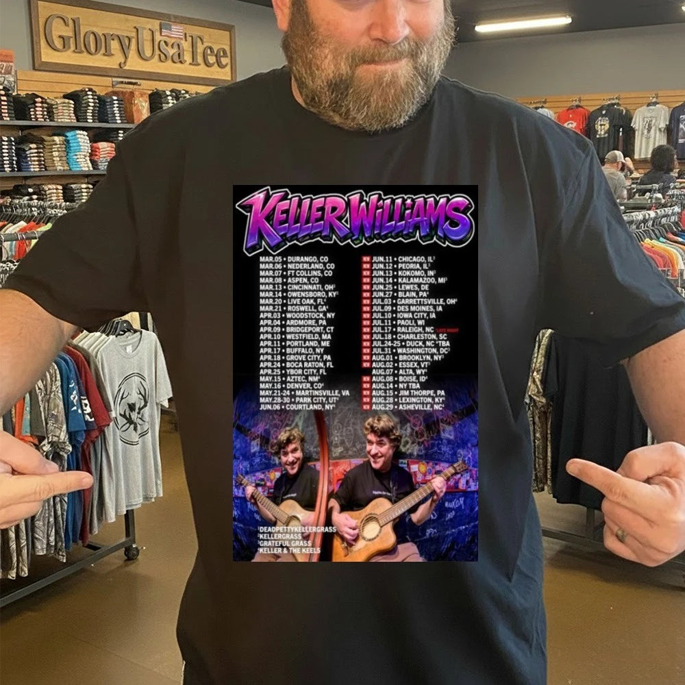 Keller Williams Summer Shows 2026 Poster Shirt