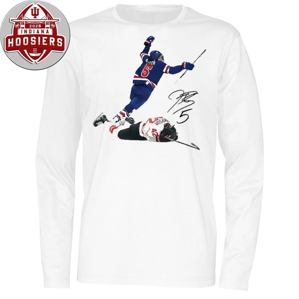 Keller Women USA Hockey Shirt, Hilary Knight Signature