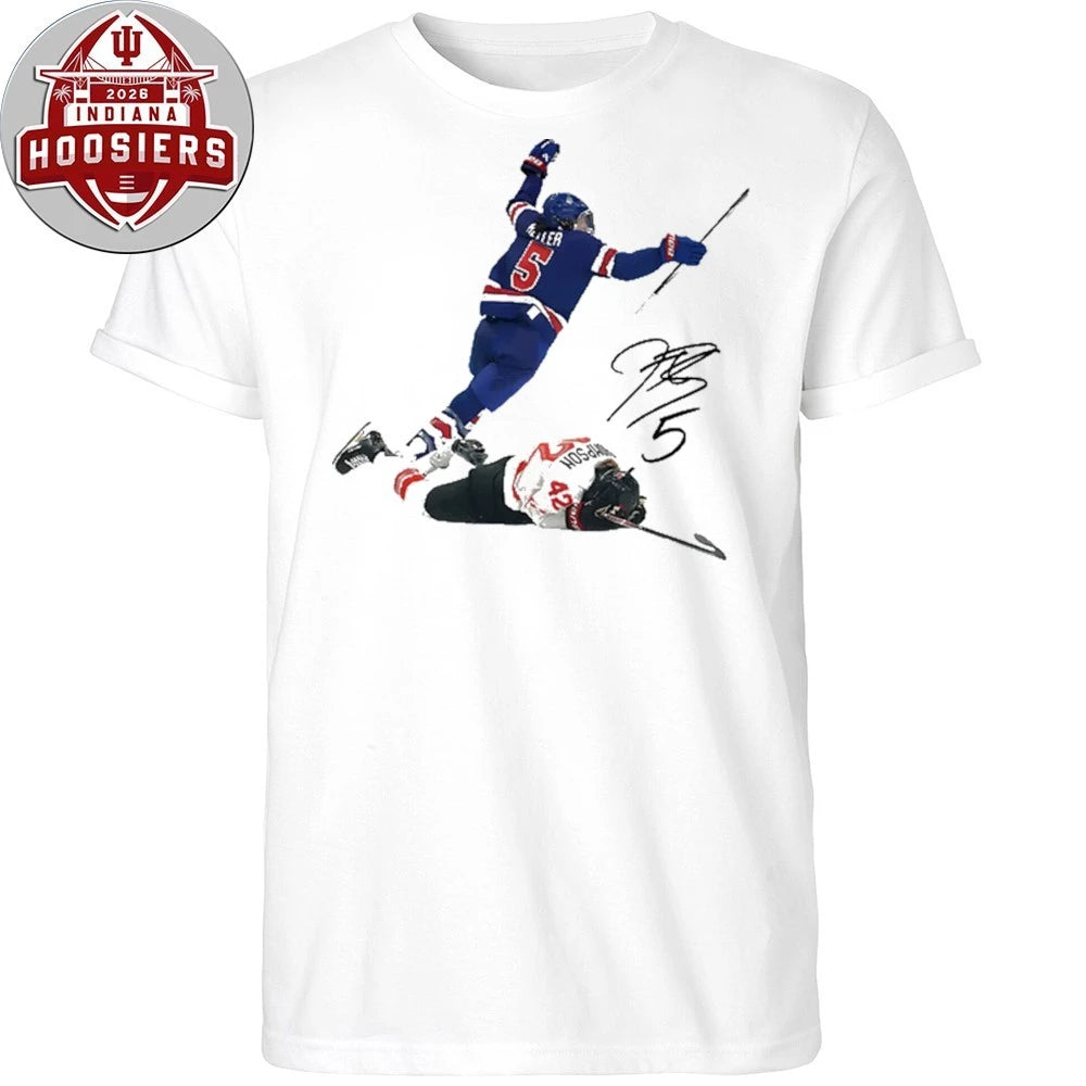 Keller Women USA Hockey Shirt, Hilary Knight Signature