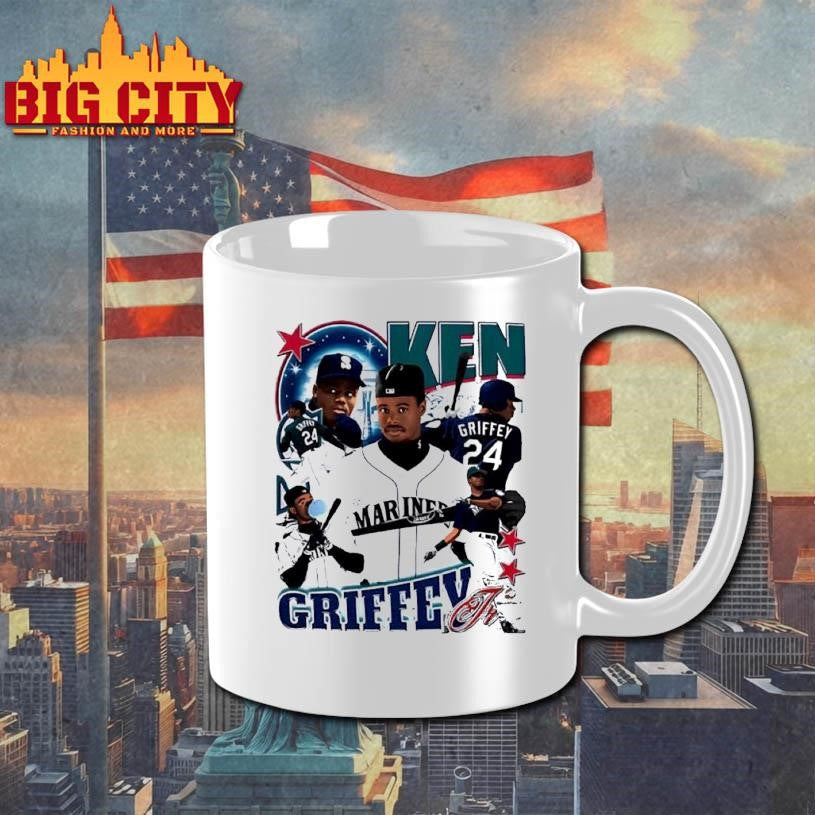 Ken Griffey Jr. Seattle Mariners Signature Graphic Shirt