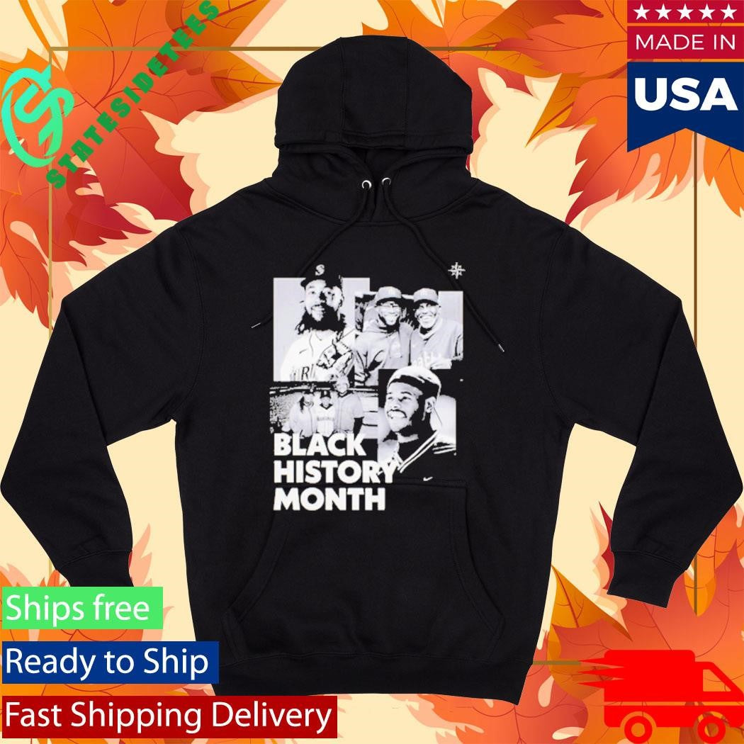 Ken Griffey Seattle Mariners Black History Month Shirt