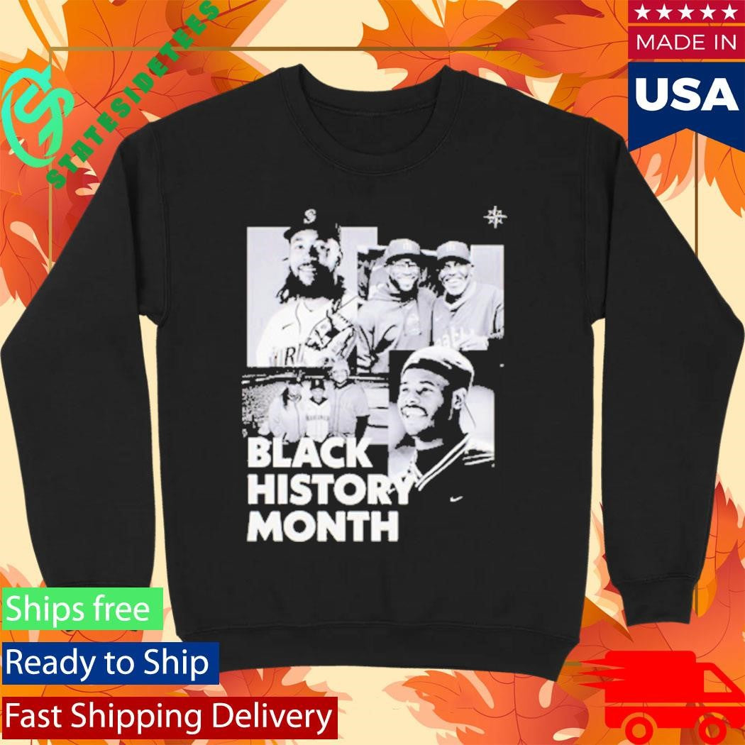Ken Griffey Seattle Mariners Black History Month Shirt