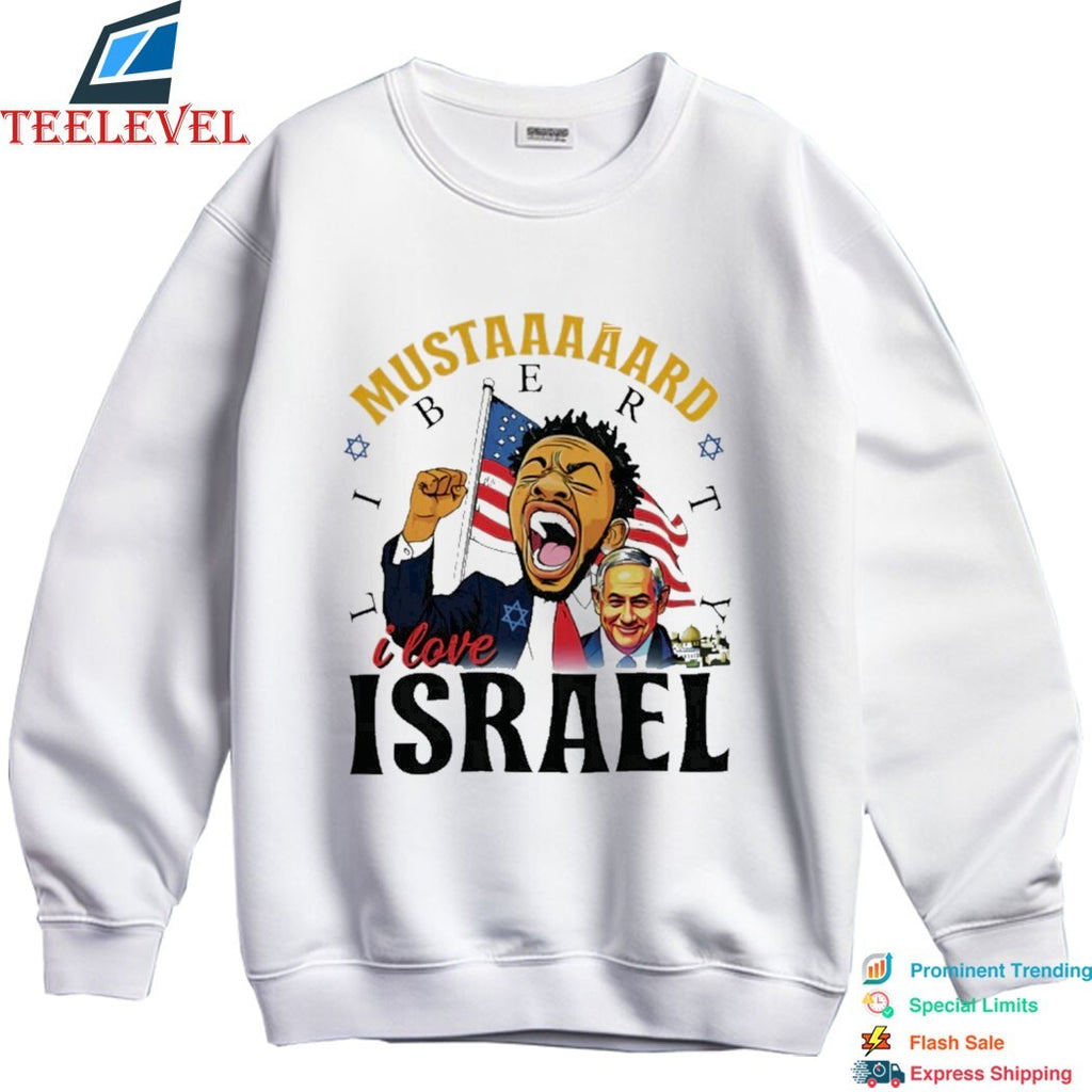 Kendrick Lamar Mustard Liberty I Love Israel T-Shirt