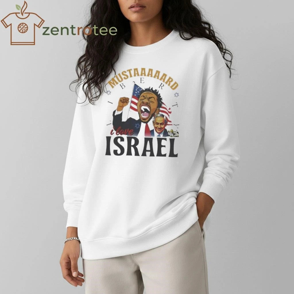 Kendrick Lamar Mustard Liberty I Love Israel tee