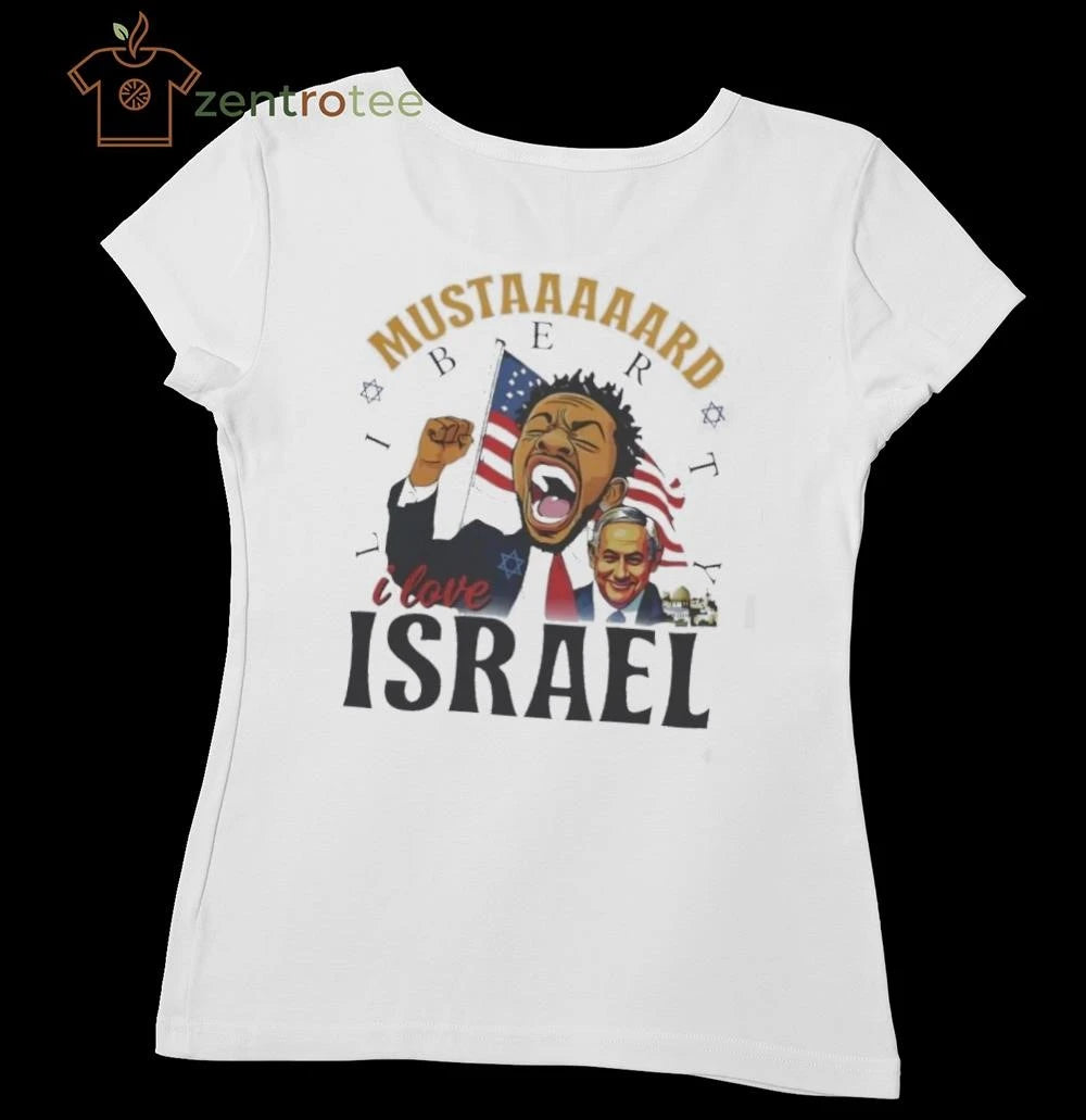 Kendrick Lamar Mustard Liberty I Love Israel tee