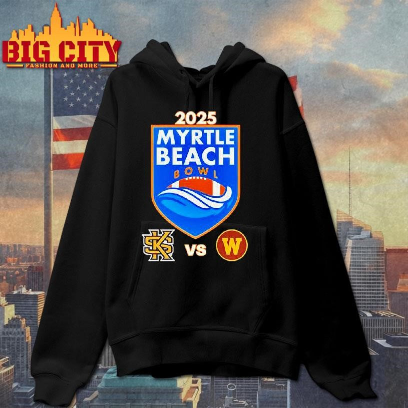 Kennesaw State Owls Vs Western Michigan Broncos Football Myrtle Beach Bowl 2025 Shirt