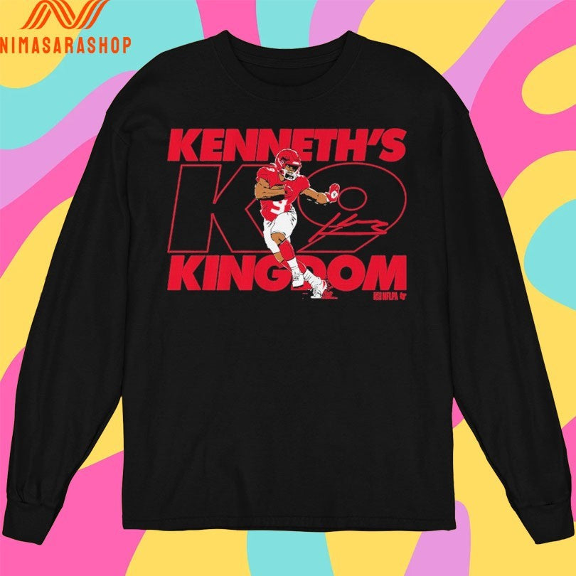 Kenneth Walker III Kenneth’s Kingdom K9 Shirts