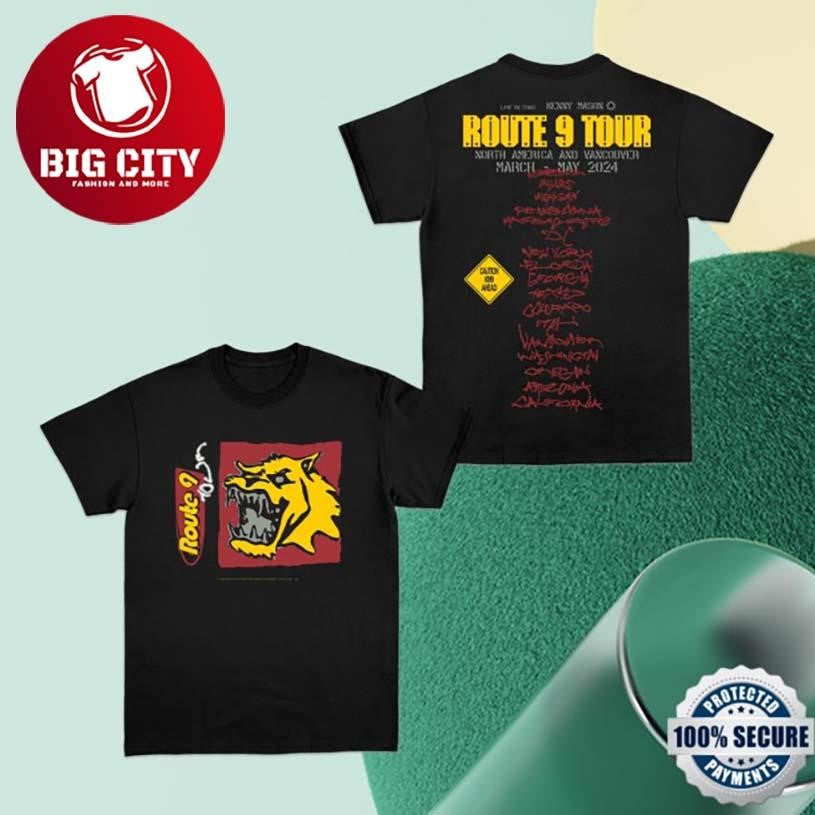 Kenny Mason Station R9 Tour Two Sided Shirt