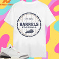 Kentucky Barrels Distillery Circle Youth Football Est 2025 Shirts