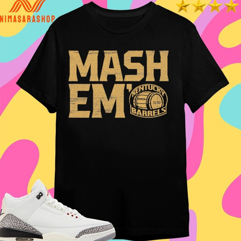 Kentucky Barrels Mash Em’ Youth Shirts