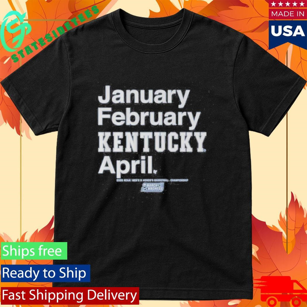 Kentucky Wildcats MBB &amp; WBB 2026 March Madness Month Shirt