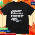 Kentucky Wildcats MBB &amp; WBB 2026 March Madness Month Shirt