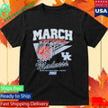 Kentucky Wildcats MBB &amp; WBB 2026 March Madness Retro Swish Shirt