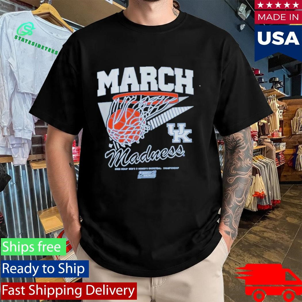 Kentucky Wildcats MBB &amp; WBB 2026 March Madness Retro Swish Shirt