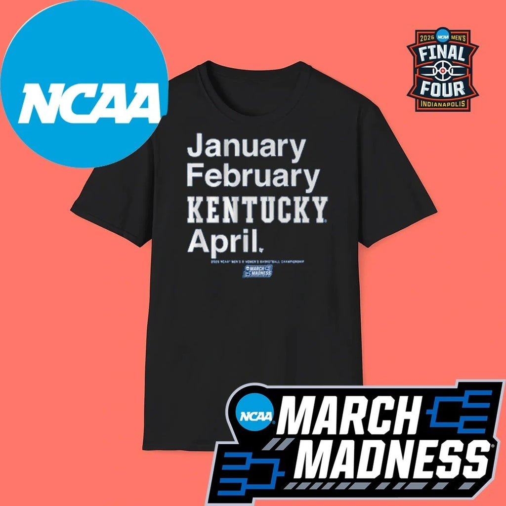 Kentucky Wildcats MBB and WBB 2026 NCAA Men’s Basketball Championship March Madness Month Logo Shirt