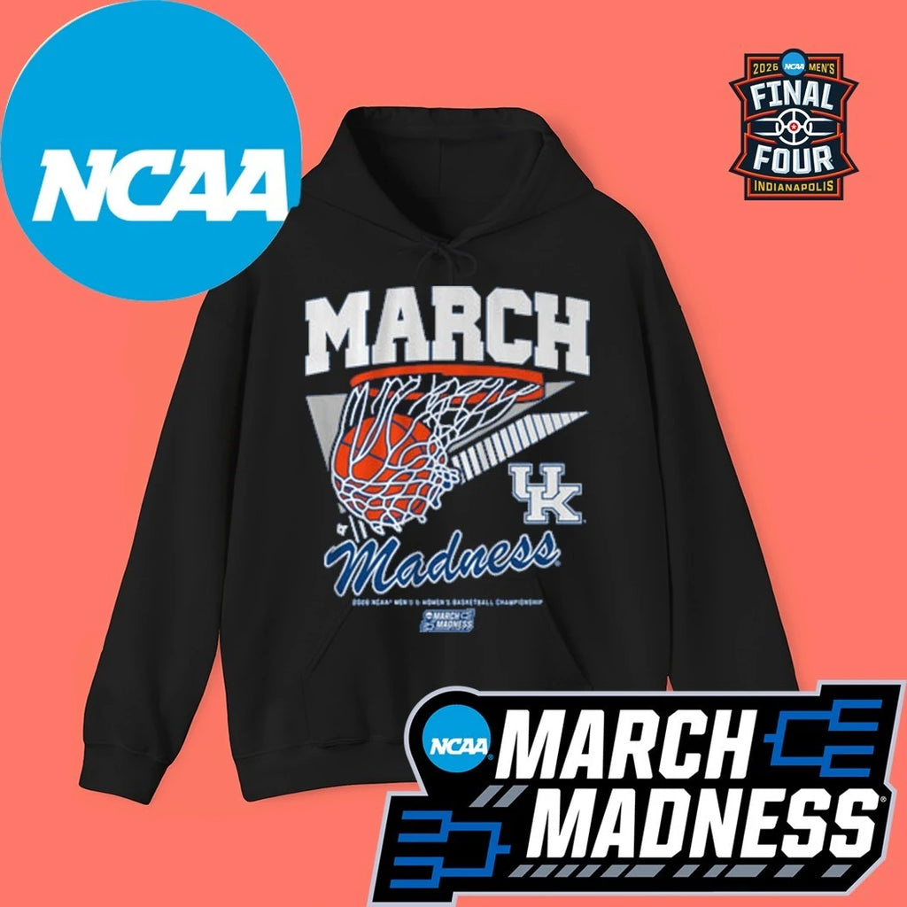 Kentucky Wildcats MBB and WBB 2026 NCAA Men’s Basketball Championship March Madness Retro Swoosh Logo Shirt