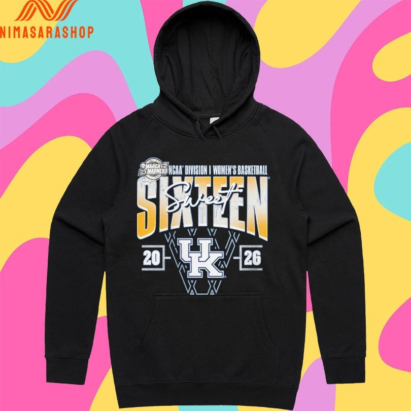 Kentucky Wildcats NCAA Division I Women’s Basketball Sixteen Sweet 2026 March Madness Shirts