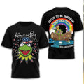 Kermit the Frog 250 Years of America Semiquincentennial T-Shirt