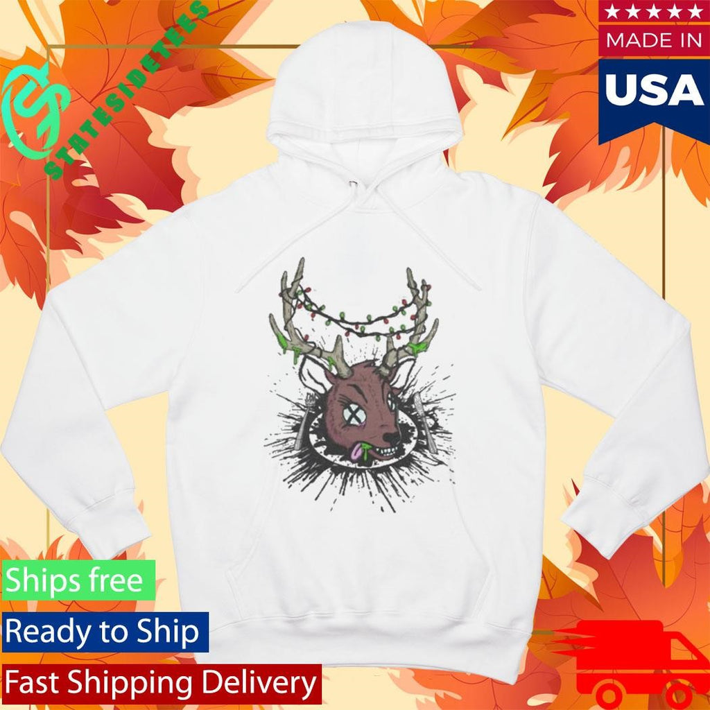 Kerrang Reindeer In Blood Shirt