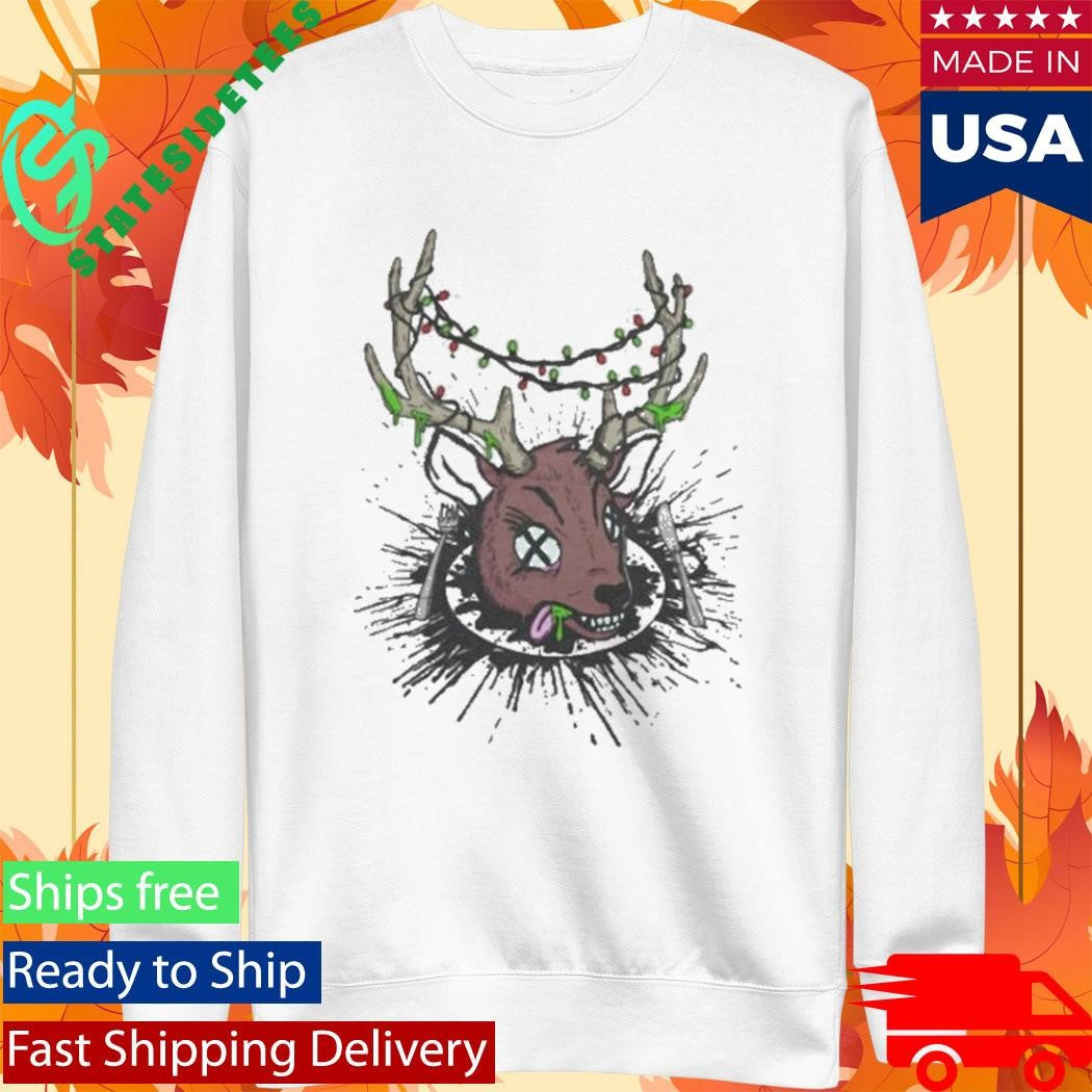 Kerrang Reindeer In Blood Shirt