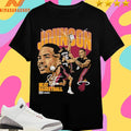 Keshad Johnson Miami Heat Basketball Collage Shirts