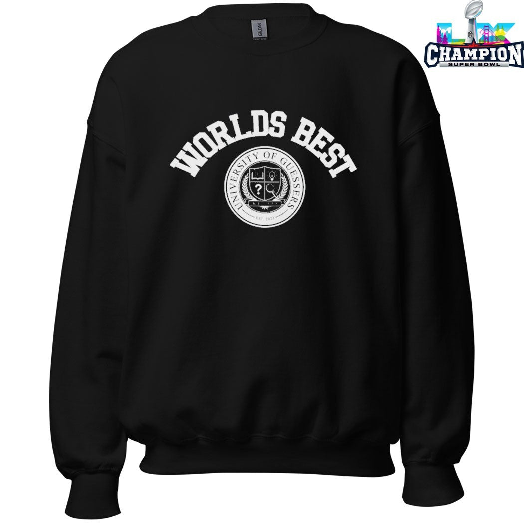 Kevin Langue University Of Guessers World Best T-shirts
