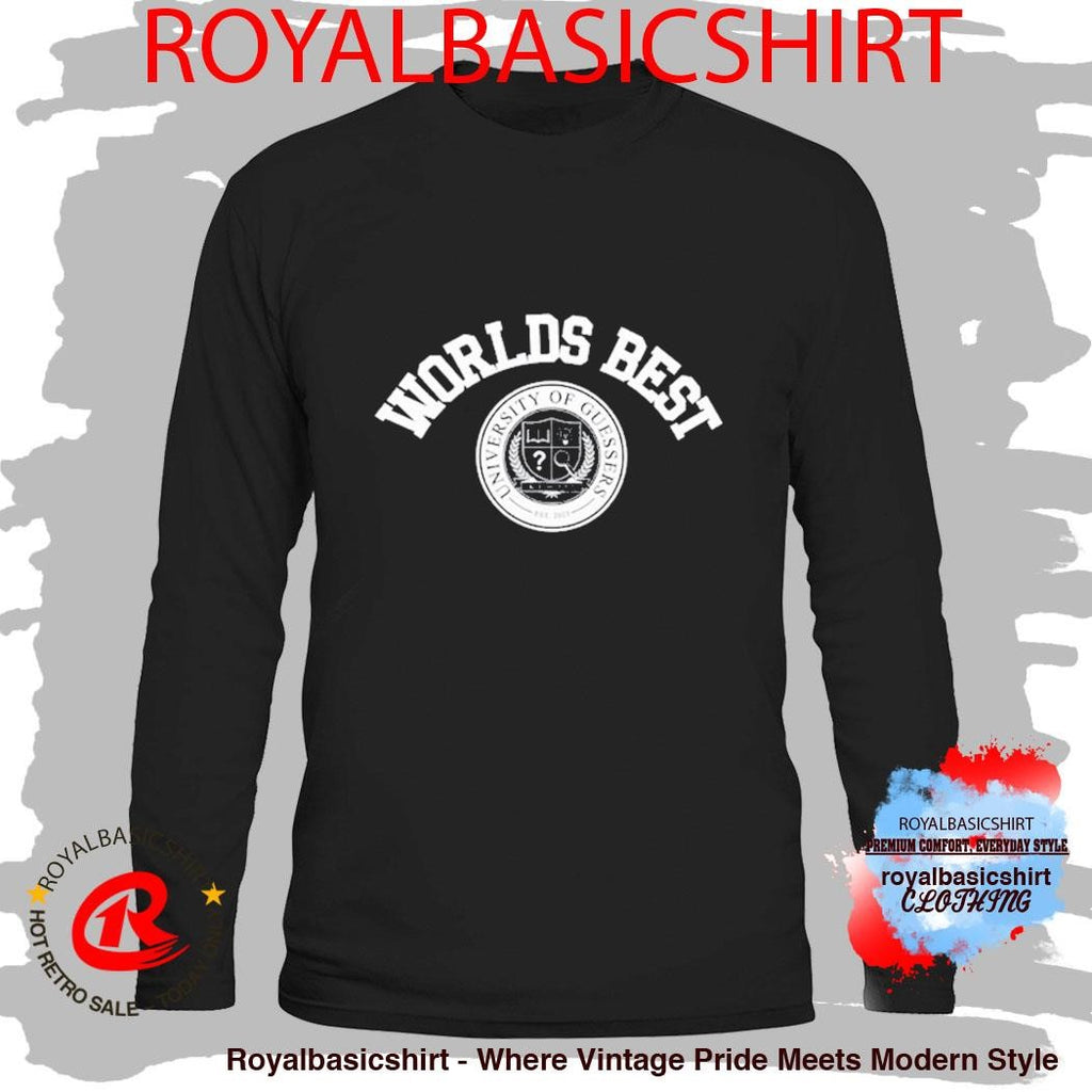 Kevin Langue Worlds Best University Of Guessers Shirt