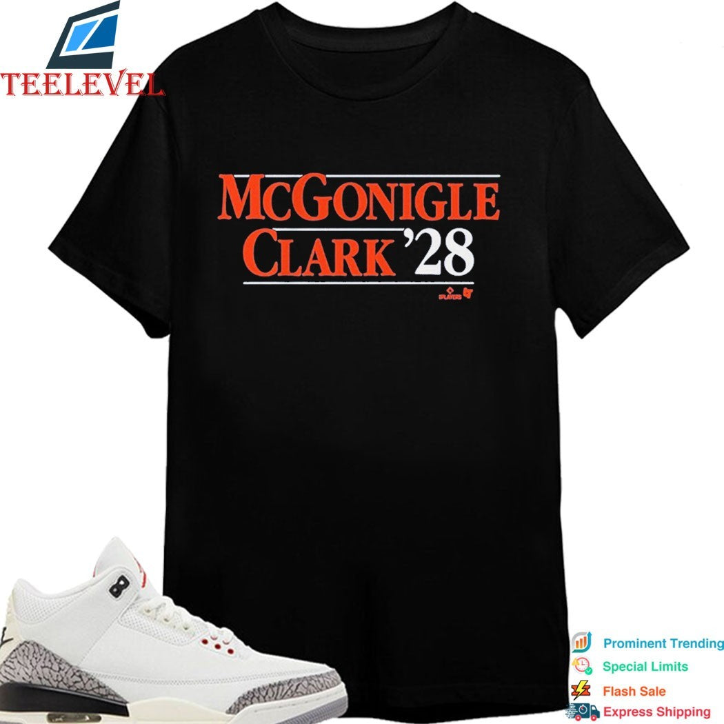 Kevin McGonigle-Max Clark ’28 T-shirts