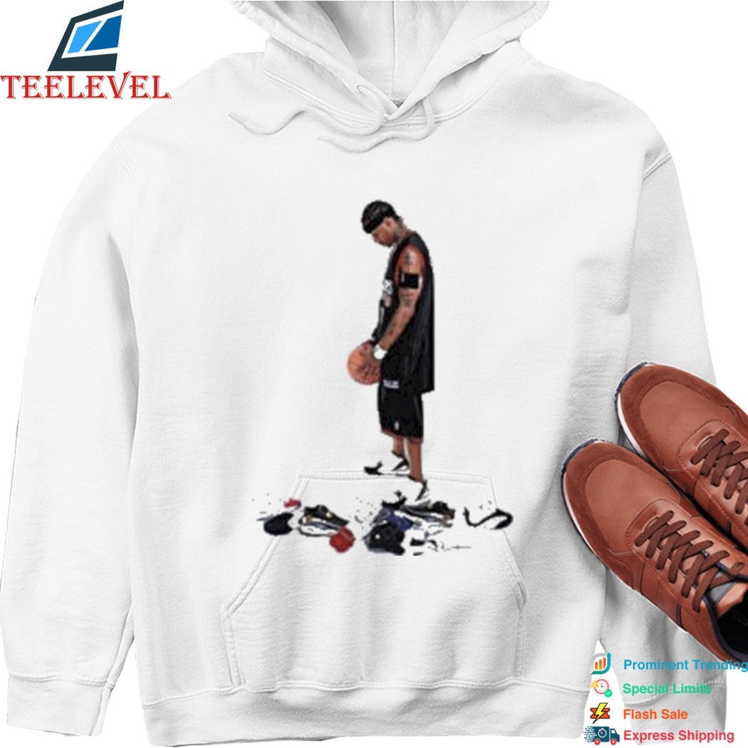 Keyonte George Wearing Allen Iverson T-Shirts