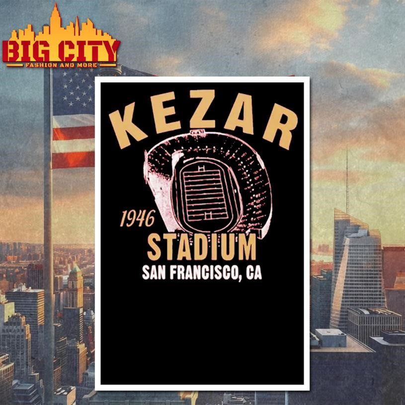 Kezar Stadium 1946 San Francisco Vintage Shirt Football Gift