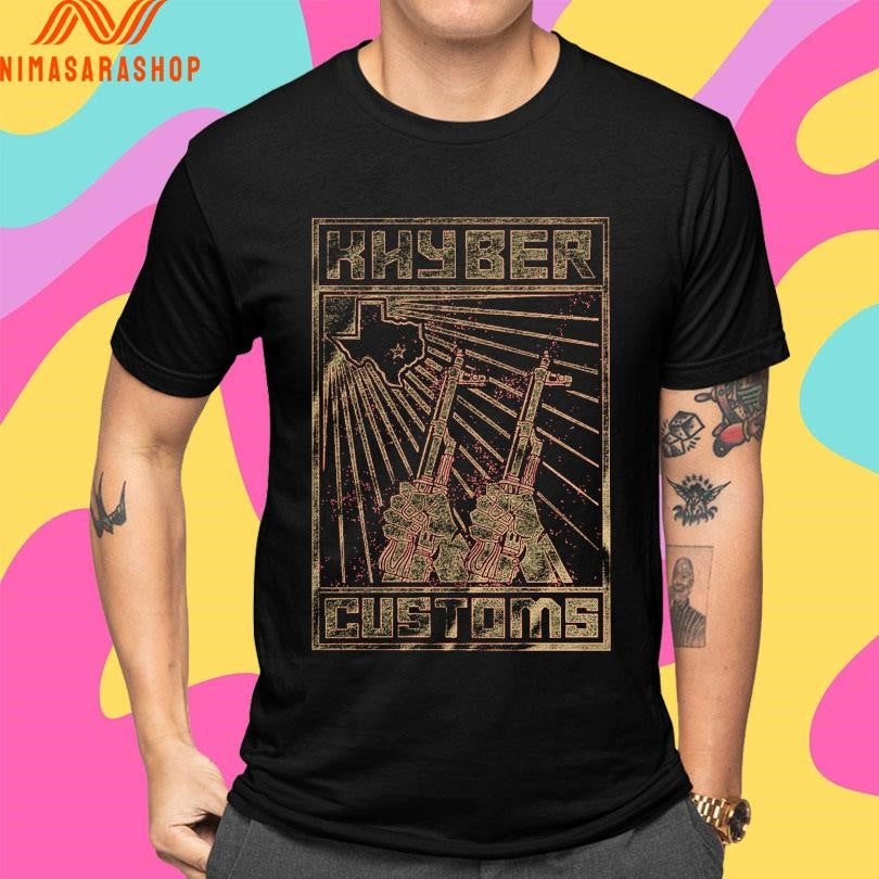 Khyber Customs Propaganda Shirts