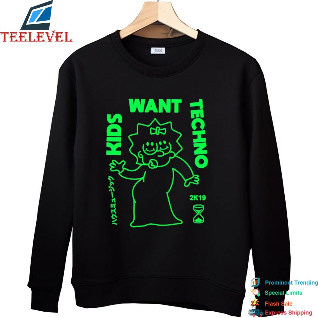Kids Want Techno 2k19 T-shirts
